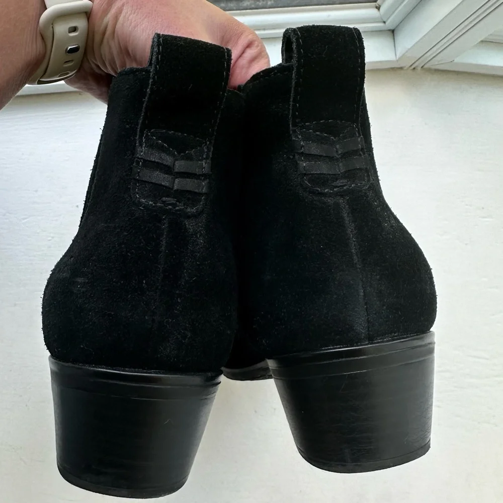 Jack Rogers Waterproof Suede Ankle Boots